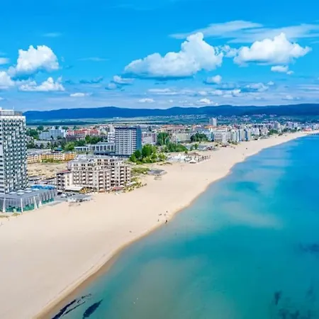 Grosses 55 Qm Mit Meerblick, Wlan Und Safe Inklusive * Sunny Beach